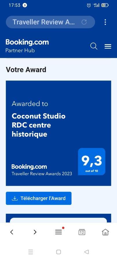 Coconut Studio Rdc Centre Historique Rochefort  Exterior photo